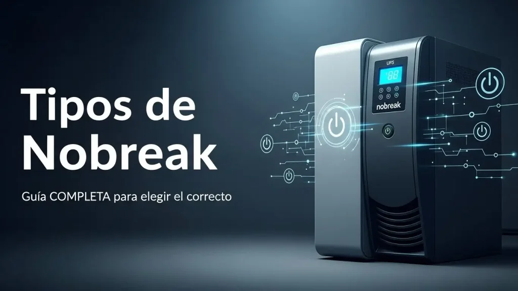 Tipos de nobreak y UPS para protección eléctrica