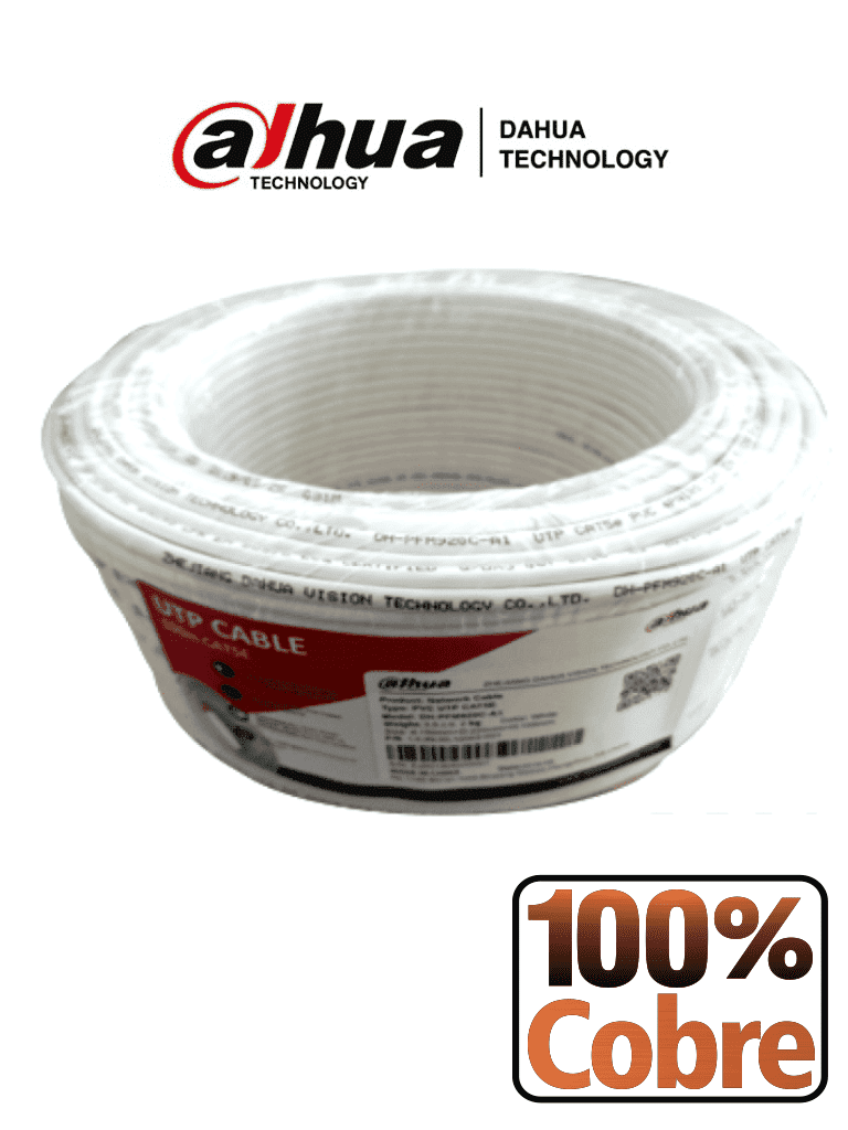 cable utp 100 cobre para camaras de seguridad en cancun