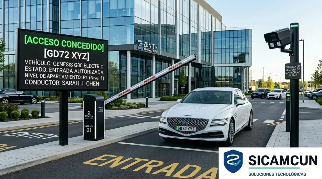 ¿Qué cámara para ver placas vehiculares es la que necesito? Guía real sobre LPR y ANPR 4 sistema anpr para acceso vehicular